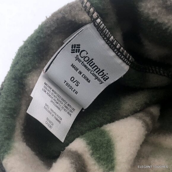 Boys 12-24 mos Winter Hat Columbia Camouflage & Gymboree Green Truck BUNDLE - Picture 8 of 15
